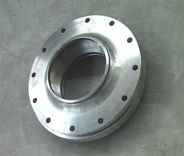 Titanium flange